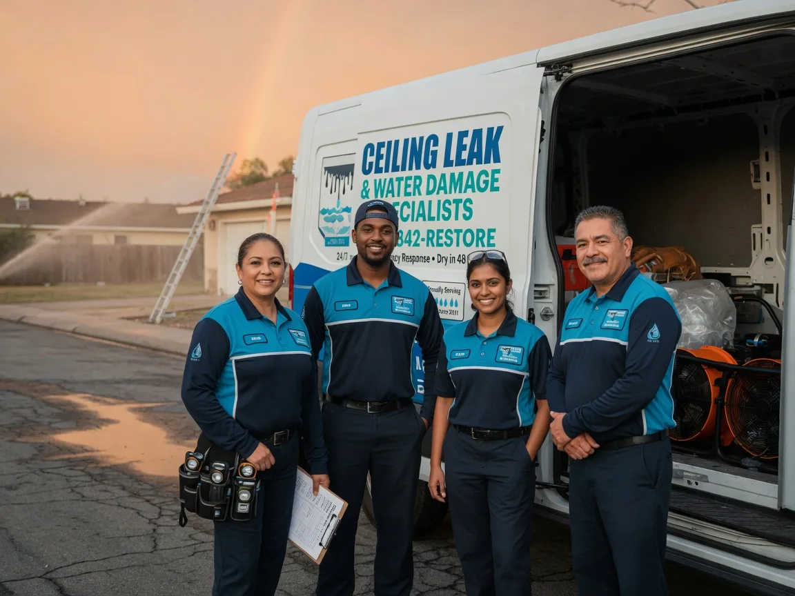 Ceiling Leak Cleanup company in Macksburg, OH