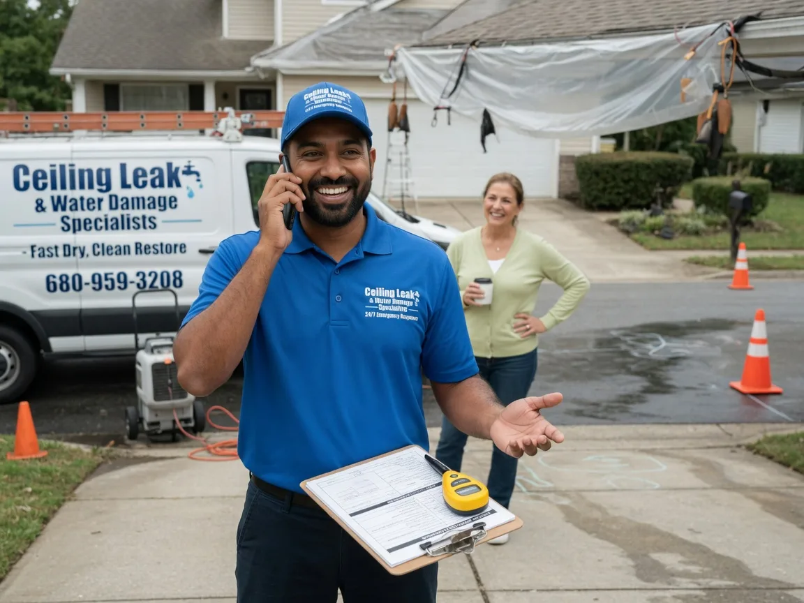 Ceiling Leak Cleanup Macksburg, OH FAQs